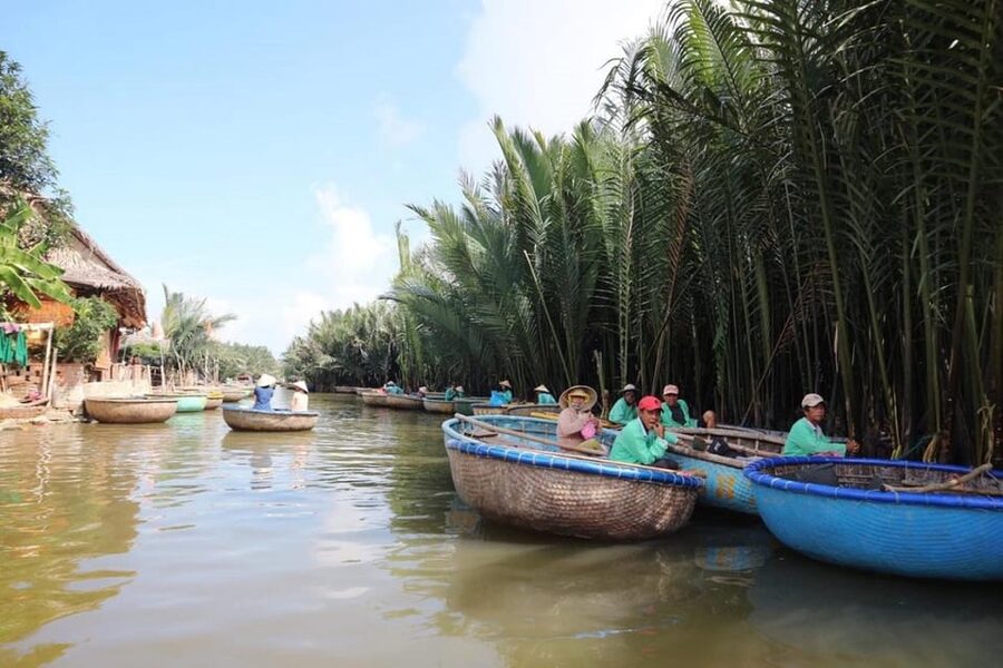 From Hoi An: Bay Mau Coconut Forest Bamboo Basket Boat Ride - Folk singing, local atmosphere, and realistic expectations