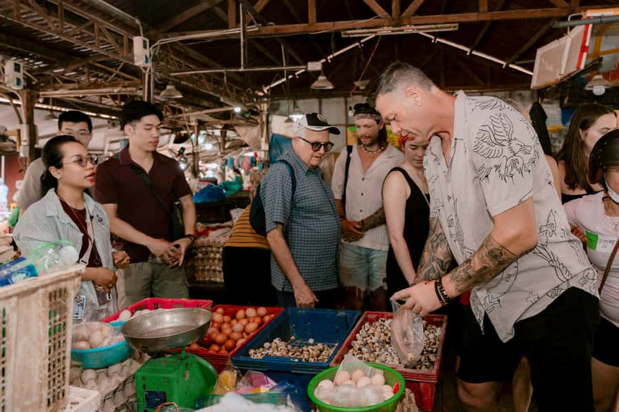 From Hoi An: Market Tour, Basket Boat Ride and Cooking Class - Cooking Vietnamese food in a rural setting