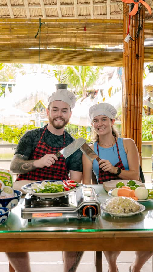 From Hoi An: Market Tour, Basket Boat Ride and Cooking Class - Hoi An market: start with the ingredients