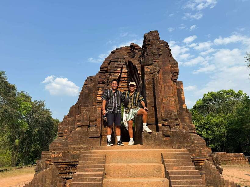 From Hoi An: My Son Sanctuary Afternoon Tour & Boat Trip - A simple snack before the river