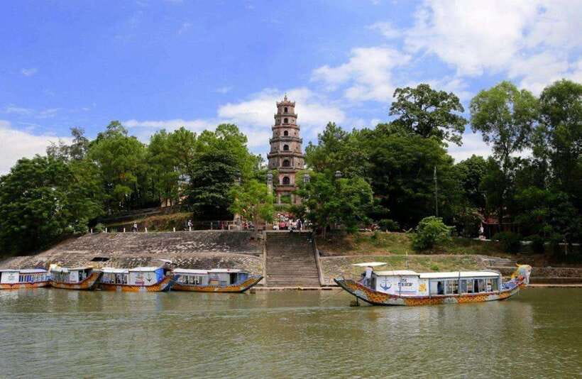 From Hue : Full-Day City Highlights Tour with Lunch - Starting with the Perfume River and Thien Mu Pagoda
