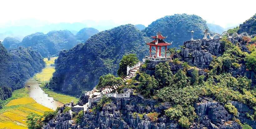 From Ninh Binh: Hoa Lu, Bai Dinh, Trang An, & Mua Cave Tour - Lunch with Vietnamese and vegetarian choices