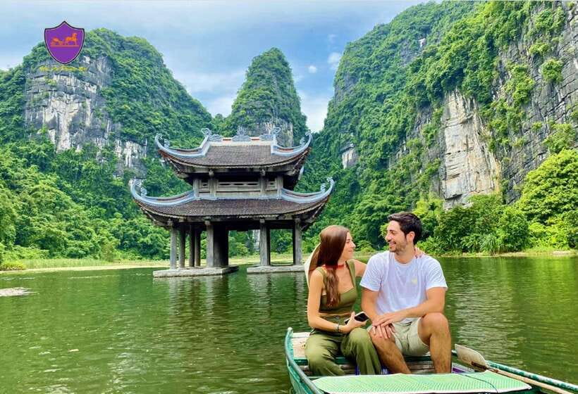 From Ninh Binh: Hoa Lu, Bai Dinh, Trang An, & Mua Cave Tour - Trang An by wooden boat