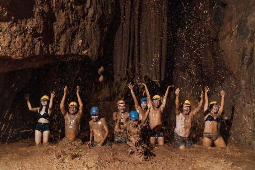 From Phong Nha/DongHoi: Paradise Cave and Zipline Dark Cave - Morning pickup from Dong Hoi or Phong Nha