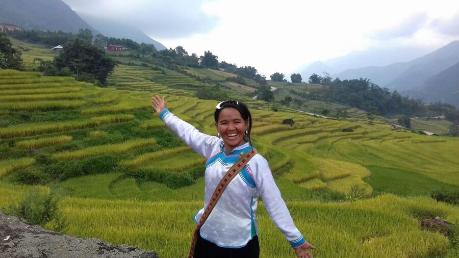 From Sapa: Terrace Fields and Local Villages Trek with Lunch - Leaving the town for rice, corn, and potato fields
