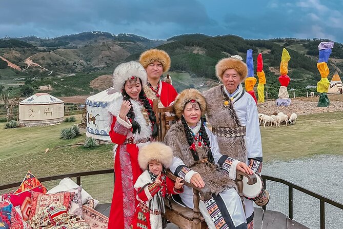 Full-Day Discovering the new tourist attraction in Dalat 2025 - Langbiang Land: K’Ho culture, animals, slides, and strawberries