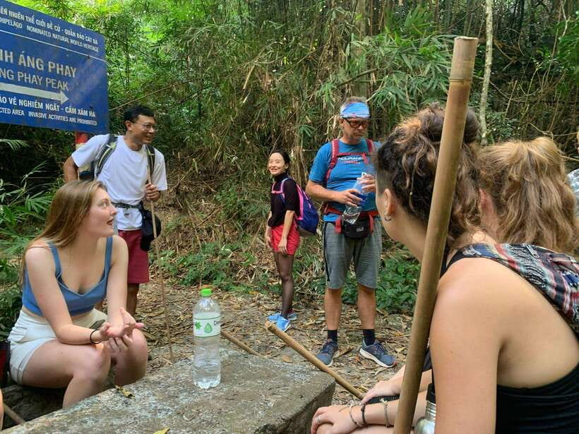 Full day hike - climbing in Jungle of Cat Ba National park - Key points at a glance
