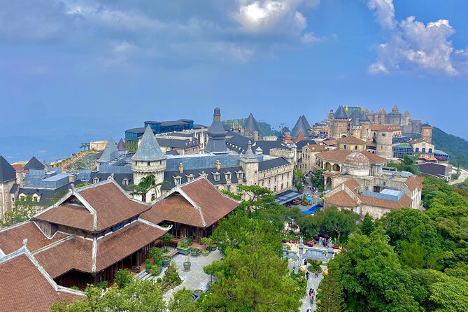 Full-Day Private Tour in Golden Bridge and Ba Na Hills - Flower gardens, pagoda, and the optional wine cellar