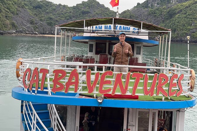 Full day trip to Lan Ha-Ha Long Bay from Cat Ba, avoid the crowds - A quieter route through Ha Long Bay