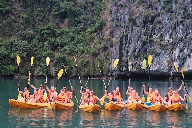 Full day trip to Lan Ha-Ha Long Bay from Cat Ba, avoid the crowds - The second beach and an easy finish