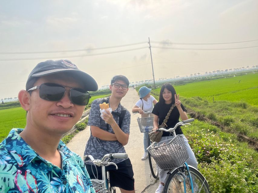 Funny day cycling, Buffalo riding and Basket boat - Tra Que Vegetable Village and a taste of farm life