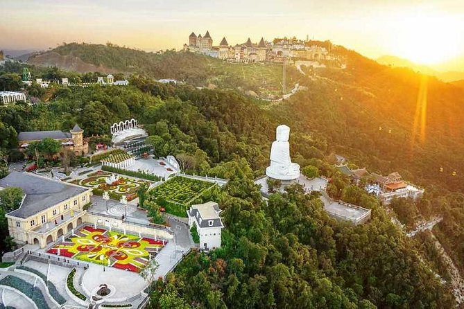 Golden Bridge & Ba Na Hills 1 Day including buffets lunch & 2 ways Cable Car - Le Jardin D’amour and Linh Ung Pagoda