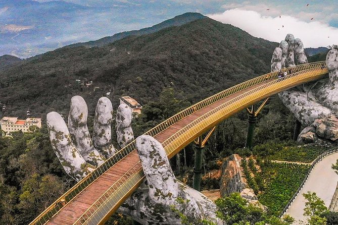 Golden Bridge & Ba Na Hills 1 Day including buffets lunch & 2 ways Cable Car - Fantasy Park and more than 90 free games
