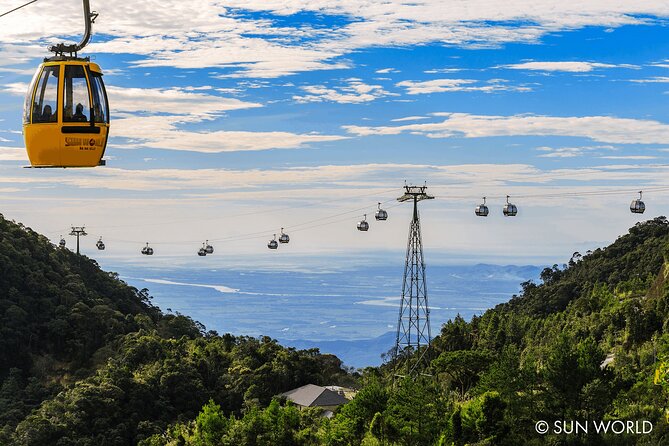 Golden Bridge -Ba Na Hills including buffet lunch ,Cable car 2 way From Da Nang - Leaving Da Nang between 7:45 and 8:30
