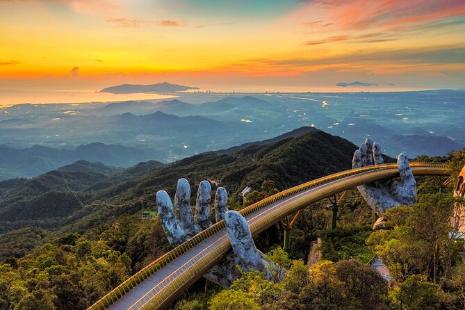 Golden Bridge -Ba Na Hills including buffet lunch ,Cable car 2 way From Da Nang - Buffet lunch with a wide choice of food