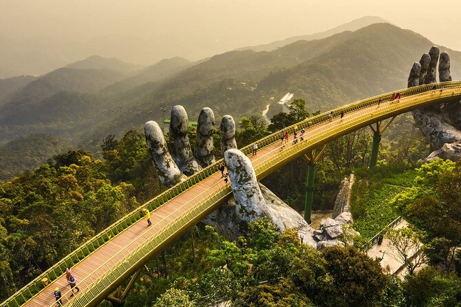 Golden Bridge -Ba Na Hills including buffet lunch ,Cable car 2 way From Da Nang - How much value do you get for $85?