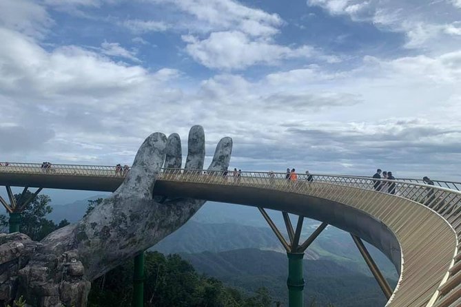GOLDEN BRIDGE & BA NA HILLS & MARBLE MOUNTAIN-Private Guided Tour - Lunch at a local restaurant