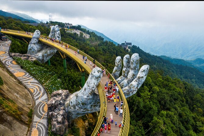 Golden Bridge Ba Na Hills with Buffets Lunch 2 ways cable car - What to Bring for Ba Na Hills