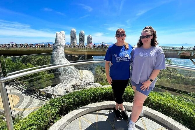 Golden Bridge-Monkey mountain-Dragon Bridge -Marble Mountain Fullday PrivateTour - Dragon Bridge as a quick city finale