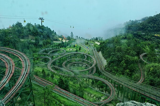 Golden Hand Bridge And Ba Na Hills tour from Hoi An/ Da Nang - The cable car ride up Ba Na Hills