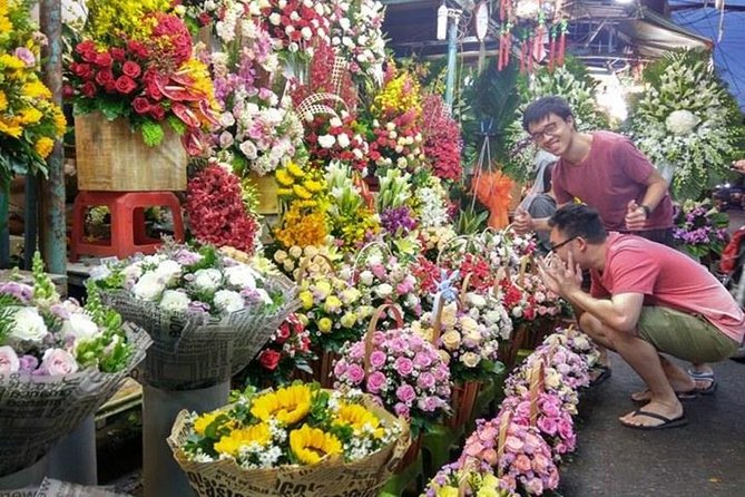Good Morning Saigon Tour by Motorbike and Scooter - Ho Thi Ky Flower Market in ten minutes
