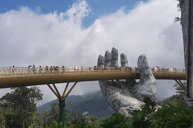 Guided Fullday Tour :Golden Bridge,Dragon Bridge,Marble Mountain,Monkey Mountain - Dragon Bridge is Da Nang’s quick city symbol