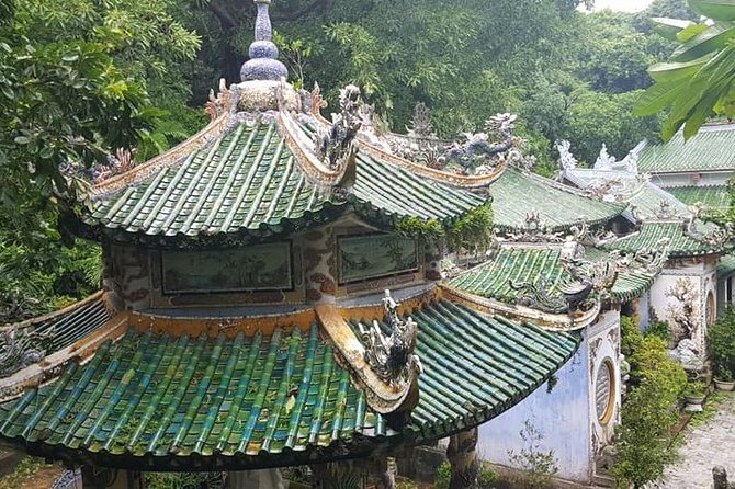 Guided Fullday Tour :Golden Bridge,Dragon Bridge,Marble Mountain,Monkey Mountain - Son Tra Mountain offers a coastal change of pace