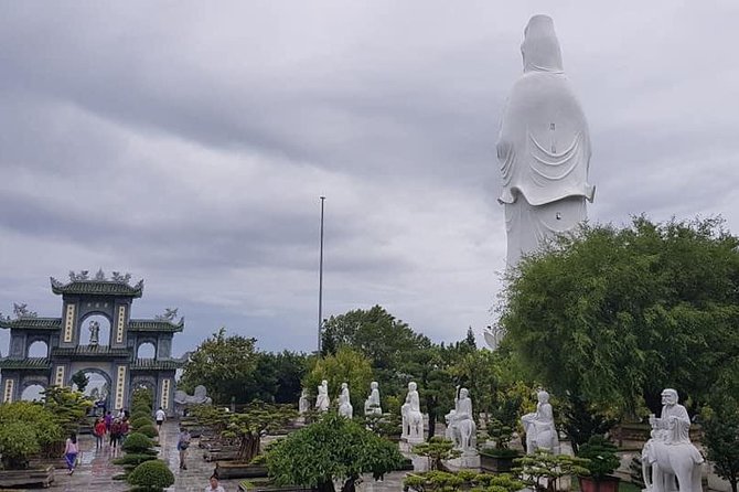 Guided Fullday Tour :Golden Bridge,Dragon Bridge,Marble Mountain,Monkey Mountain - Marble Mountains brings caves, pagodas, and wartime history