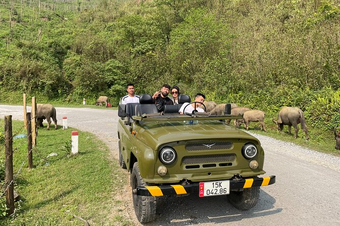 Ha Giang Army Open Air Jeep 2 Days 1 Night - Why an open-air Jeep works well in Ha Giang