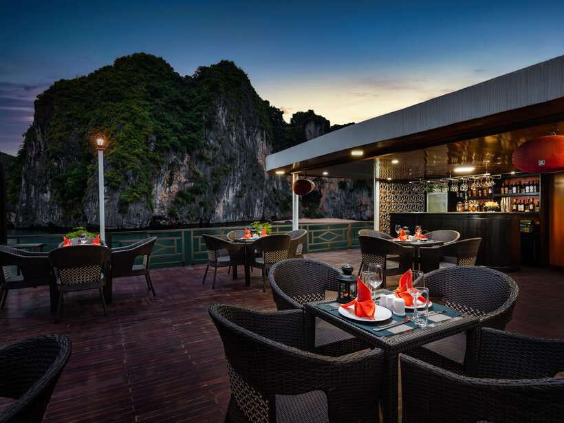 Ha Long Bay: 2-Day Tour with La Pandora Boutique Cruise - Spring rolls, sunset, and a night on the water