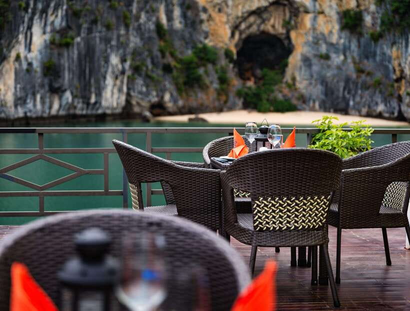 Ha Long Bay: 2-Day Tour with La Pandora Boutique Cruise - Cabin comfort, food, and onboard life