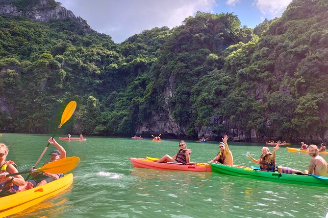 Ha Long Bay Cruise Day Tour - Cave, Kayaking, Swimming & Lunch - Leaving Hanoi Early For Tuan Chau Island