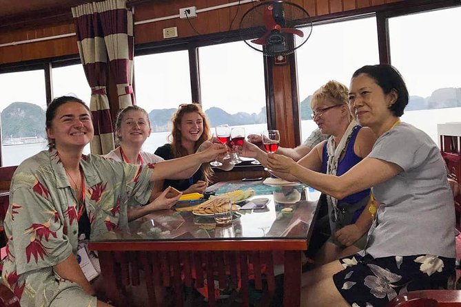 Ha Long Full Day Deluxe Trip - Long Route (6-Hour Trip) - Titop Island is the afternoon payoff