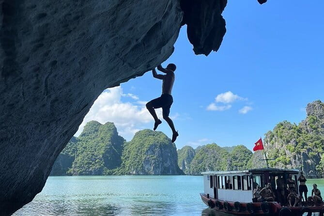 Half day Deep Water Solo - Why Cat Ba is a fine place for deep water solo