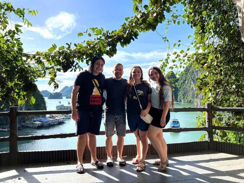 Halong 6 Hours Cruise: Kayak, Cave, Lunch, Beach & Island - Ti Top Island: swim or climb for the view