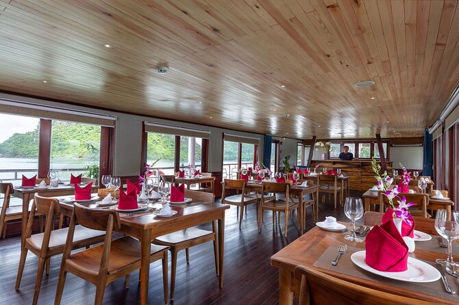 Halong Amazing Sail Luxury 1 Day Small Group Tour 7-Hour Cruising - Back on deck for photographs and free time