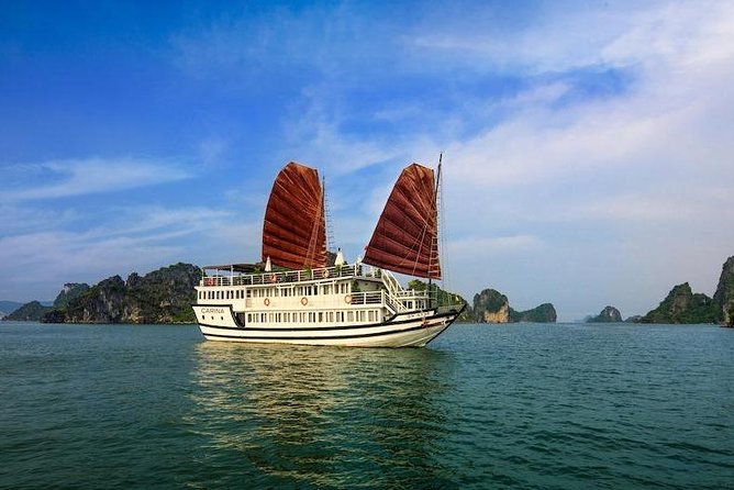 Halong Bay 2 Days 1 Night Cruise - Boarding at 12:30 and settling into the cruise