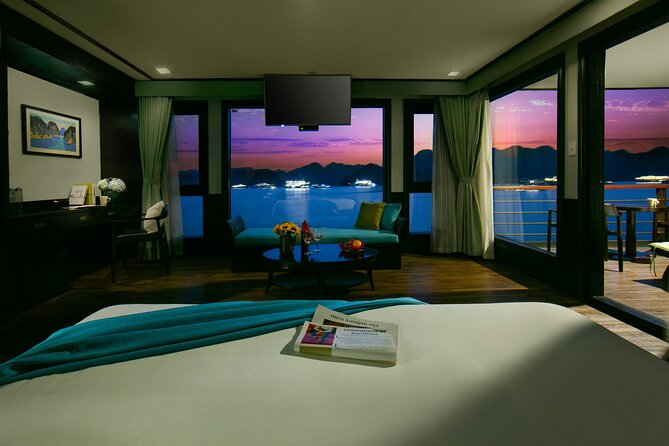 Halong Bay 3 days 2 nights on PEONY CRUISES 5 Stars LUXURY - Cat Ba Island and Trung Trang Cave