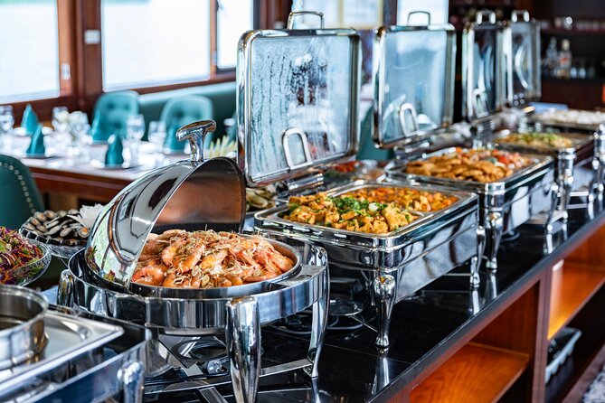 Halong bay 5star Cruise Day Trip: Buffet lunch & Limousine bus - Sunset on the return cruise
