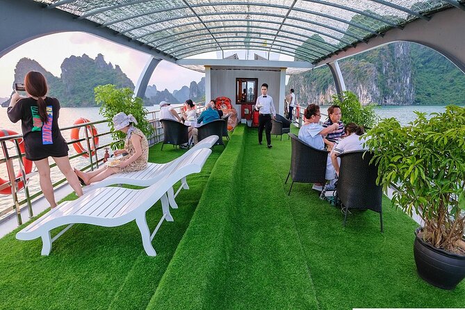 Halong Bay Cruise - Day Tours - The Cave Visit and the Famous Viewpoints