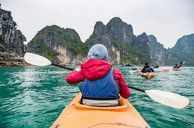 Halong Bay Cruise With Cave, Kayaking, Swimming - Buffet Lunch - Kayaking or Bamboo Boat at Hang Luon