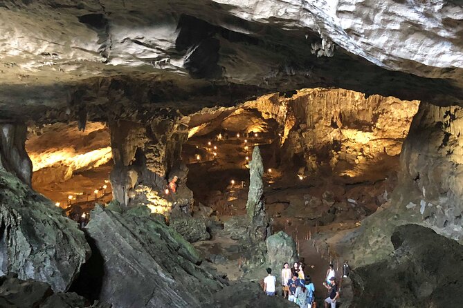 Halong Bay Cruise With Cave, Kayaking, Swimming - Buffet Lunch - Tuan Chau Harbor and the Five-Plus-Hour Cruise