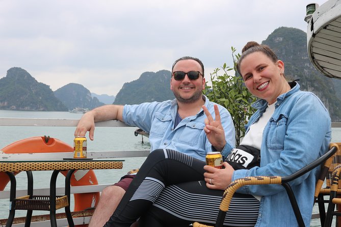 Halong Bay Day Tour Islands, Cave, Kayak. Lunch. All inclusive - The food, the group, and the guide make a difference