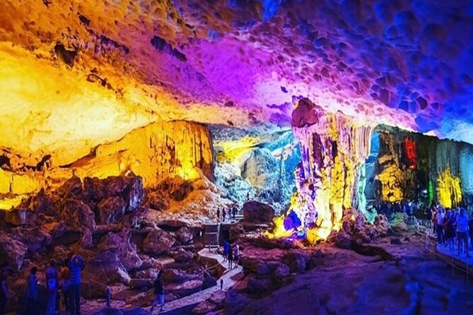 Halong Bay Day Tour: Visit Cave Island Kayaking Swimming Lunch - Sung Sot Cave, Halong Bay’s grand showpiece