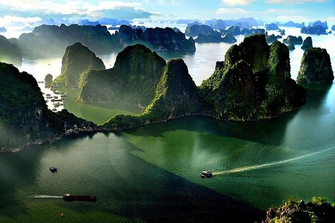 Halong Bay Full-Day with 6 Hour Cruise Kayaking, Swimming, Lunch - Reaching Tuan Chau Island and settling in aboard