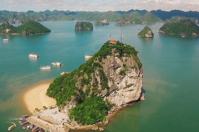 Halong Bay Full Day With Cave, Kayaking And Swimming - Highway Transfer - Ti Top Island for Swimming or Views