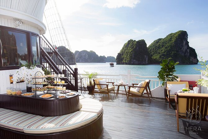 Halong Bay - Hera Cruise - All Inclusive Multi Days Tour - Luon Cave by kayak or bamboo boat