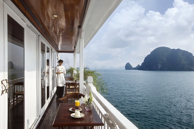 Halong Bay - Hera Luxury Day Cruise 7.5 Hours - Swimming at Frog Pond in Lan Ha Bay