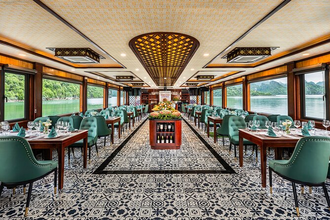 Halong bay Luxur Cruise Day trip: Buffet lunch & Limousine bus - Guide quality and group size