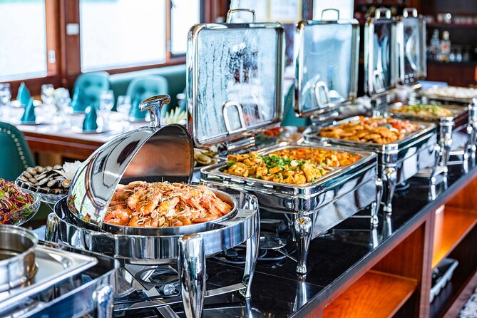 Halong Bay Luxury cruise Day trip: Buffet Lunch, Limousine bus - Boarding at Tuan Chau Harbor around 12:30